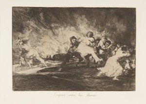 Tafel 41 aus Die Schrecken des Krieges: Sie ..., 1810 veröffentlicht 1863