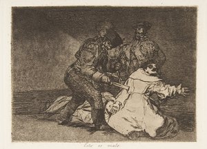 Tafel 46 aus Die Schrecken des Krieges Los Desastres de la Guerra: Dies ..., 1810 veröffentlicht 1863 von Francisco de Goya