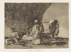 Tafel 57 aus Die Schrecken des Krieges, 1811-12 veröffentlicht 1863