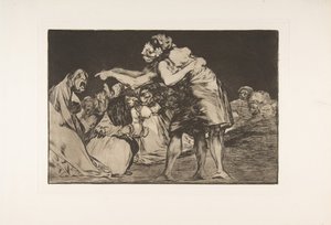 Platte 7 aus den Disparates: Unordentliche Torheit, ca. 1816-23 veröffentlicht 1864
