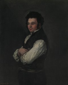 Tiburcio Pérez y Cuervo 1785-1841, der Architekt, 1820 von Francisco de Goya