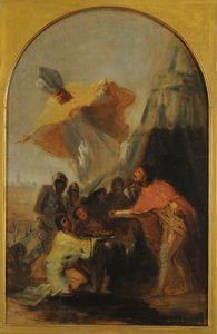 Erscheinung des Heiligen Isidoro vor dem Heiligen König Fernando