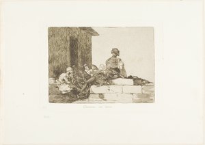 Appelle sind vergeblich, Platte 54 aus Die Schrecken des Krieges von Francisco Jose de Goya y Lucientes