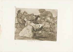Scharlatanshow, Platte 75 aus Die Schrecken des Krieges von Francisco Jose de Goya y Lucientes