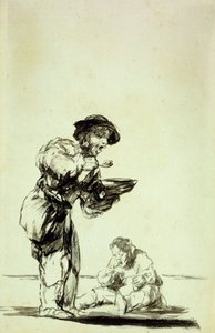 Enden diejenigen, die der Arbeit entkommen, so? von Francisco de Goya