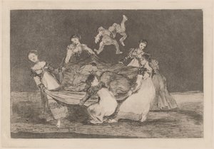 Weibliche Torheit von Francisco Jose de Goya y Lucientes