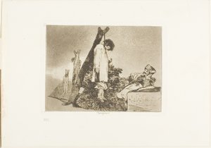 Nicht in diesem Fall, Platte 36 aus Die Schrecken des Krieges von Francisco Jose de Goya y Lucientes