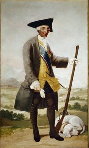 Porträt von Karl III. als Jäger