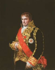 Porträt von General José Manuel Romero von Francisco Jose de Goya y Lucientes