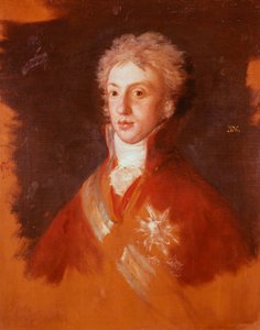 Porträt von Luigi di Borbone-Parma, Studie für Familie von Karl IV von Francisco Jose de Goya y Lucientes