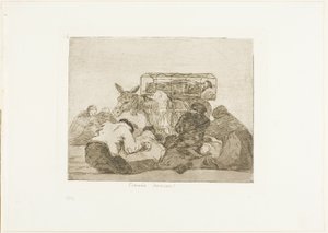 Seltsame Hingabe!, Platte 66 aus Die Schrecken des Krieges von Francisco Jose de Goya y Lucientes