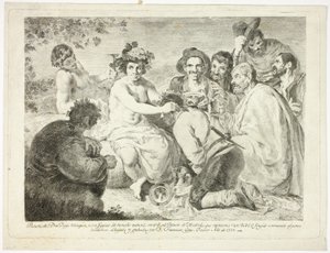 Die Betrunkenen von Francisco Jose de Goya y Lucientes