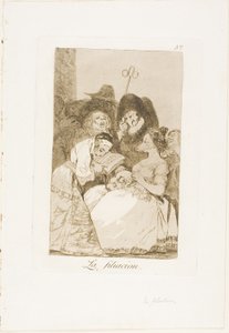 Die Abstammung, Platte 57 aus Los Caprichos von Francisco Jose de Goya y Lucientes
