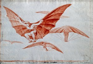 Wege des Fliegens von Francisco Jose de Goya y Lucientes