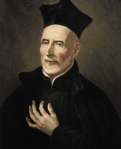 Calasanz, Heiliger Joseph, spanischer Religionsmann und Pädagoge von Francisco Jover y Casanova