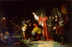 Die Befreiung christlicher Gefangener von Oran durch Kardinal Francisco Jimenez de Cisneros (1436-1517) von Francisco Jover y Casanova