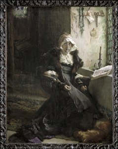 Johanna die Wahnsinnige in Tordesillas festgehalten