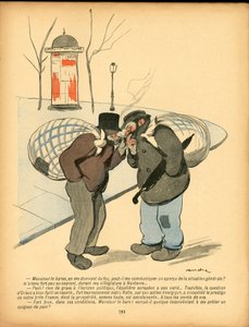 The Butter Plate, Nummer 47, Satirical in Colors von Francisco Sancha y Lengo