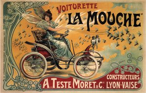 Voiturette La Mouche, 1900 von Francisco Tamagno