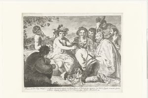 Bacchus und die Trunkenbolde