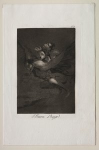Caprichos: Gute Reise! von Francisco de Goya