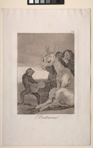 Caprichos: Bravo! von Francisco de Goya