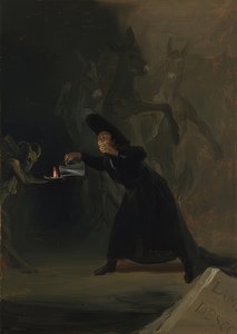 Eine Szene aus El Hechizado por Fuerza von Antonio de Zamora