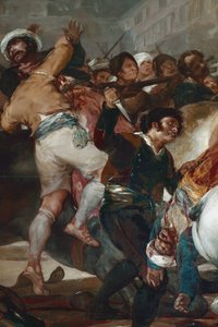 El dos de Mayo (2. Mai) oder Der Angriff der Mameluken. Detail von Francisco de Goya