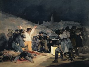 Hinrichtung der Verteidiger von Madrid, 3. Mai 1808, 1814
