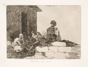 Vergebliche Klage (54) von Francisco de Goya