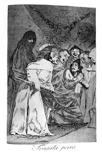 Fragata perro, 1799 von Francisco de Goya