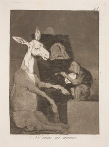 Weder mehr noch weniger von Francisco de Goya