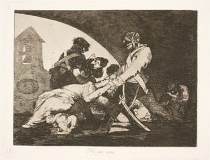 Nicht von ihnen (11) von Francisco de Goya