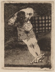 La seguridad de un reo no exige tormento von Francisco de Goya