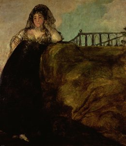 Leocadia Zorilla, die Haushälterin des Künstlers, ca. 1821