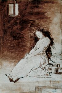 Los Caprichos: „Weil sie empfänglich war“ von Francisco de Goya