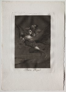 Ochenta Caprichos: Gute Reise von Francisco de Goya