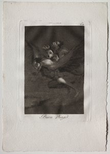 Ochenta Caprichos: Bon Voyage, 1793-1798 von Francisco de Goya