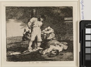 Und es gibt nichts mehr zu tun (15) von Francisco de Goya