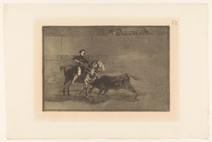 Pajuelera in der Arena von Saragossa
