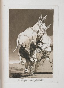 Platte aus Los Caprichos, 1797-1798