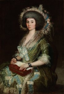 Porträt von Doña Manuela Camas, der Frau von Ceán Bermúdez