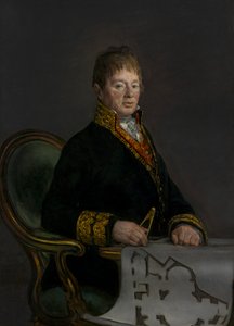 Porträt von Don Juan Antonio Cuervo von Francisco de Goya