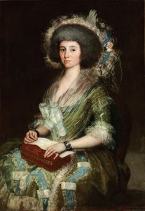 Porträt von Dona Manuela Camas