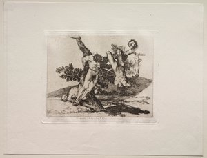 Die Schrecken des Krieges: Eine heroische Tat! Mit Toten! von Francisco de Goya