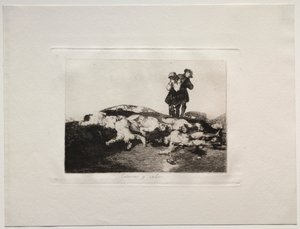 Die Schrecken des Krieges: Begrabt sie und schweigt von Francisco de Goya