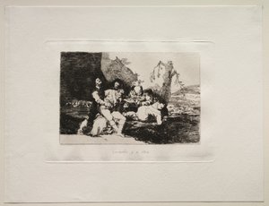 Die Schrecken des Krieges: Mach sie gesund und weiter zum nächsten von Francisco de Goya