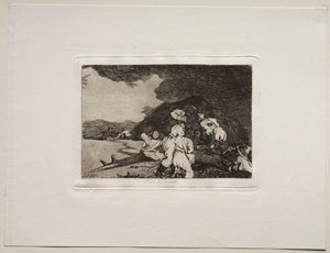 Die Schrecken des Krieges: Es geschieht dir recht von Francisco de Goya