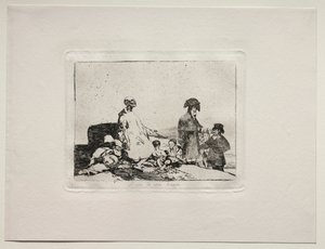 Die Schrecken des Krieges: Vielleicht sind sie von einer anderen Art von Francisco de Goya