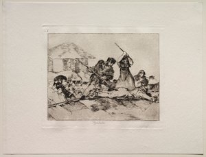 Die Schrecken des Krieges: Pöbel